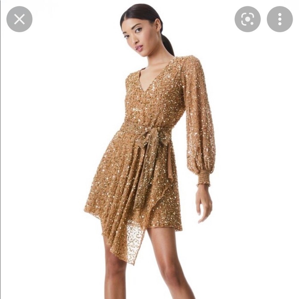 Alice + Olivia Sequin Mini Dress